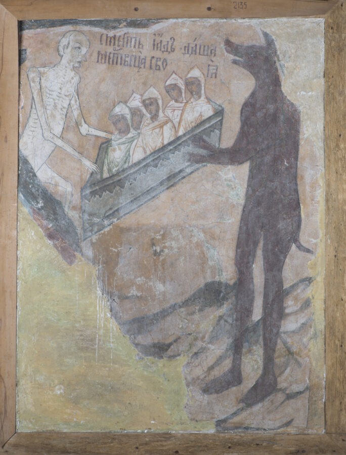 Восемь уникальных фресок из Тверской области отправили на реставрацию