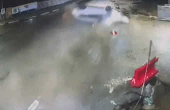 В Тверской области убегавший от полиции пьяный водитель устроил ДТП сам себе