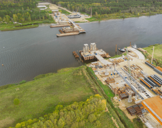 "Автодор" рассказал о строительстве моста через Волгу на самом трудном участке Северного обхода