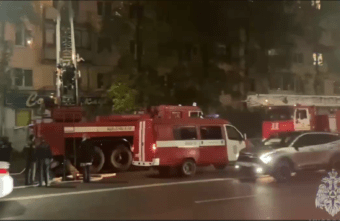 На большом пожаре в Твери спасли грудного ребенка