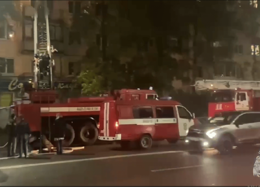 На большом пожаре в Твери спасли грудного ребенка