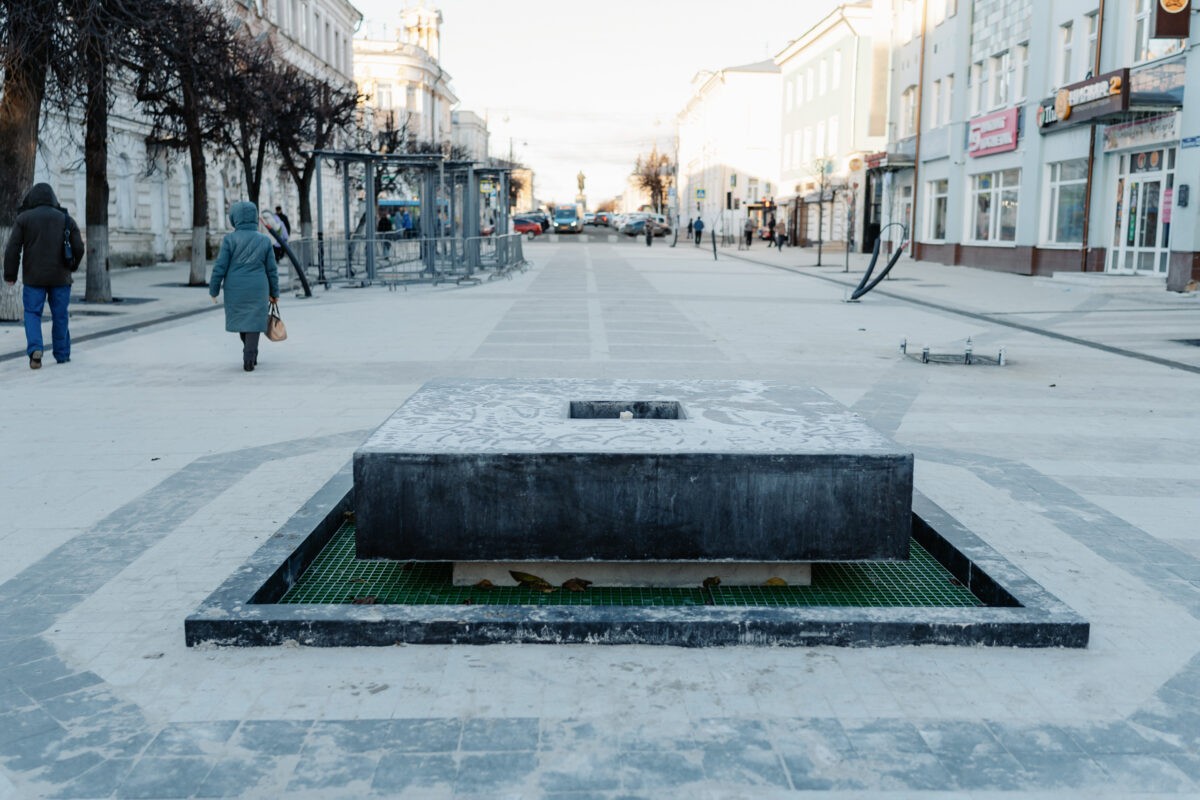 Жителям Твери показали обновленную улицу Трехсвятскую