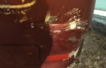 Виновник ДТП в Твери оставил записку, но она размокла