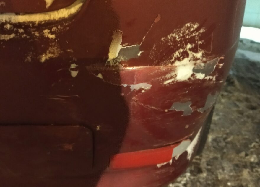 Виновник ДТП в Твери оставил записку, но она размокла