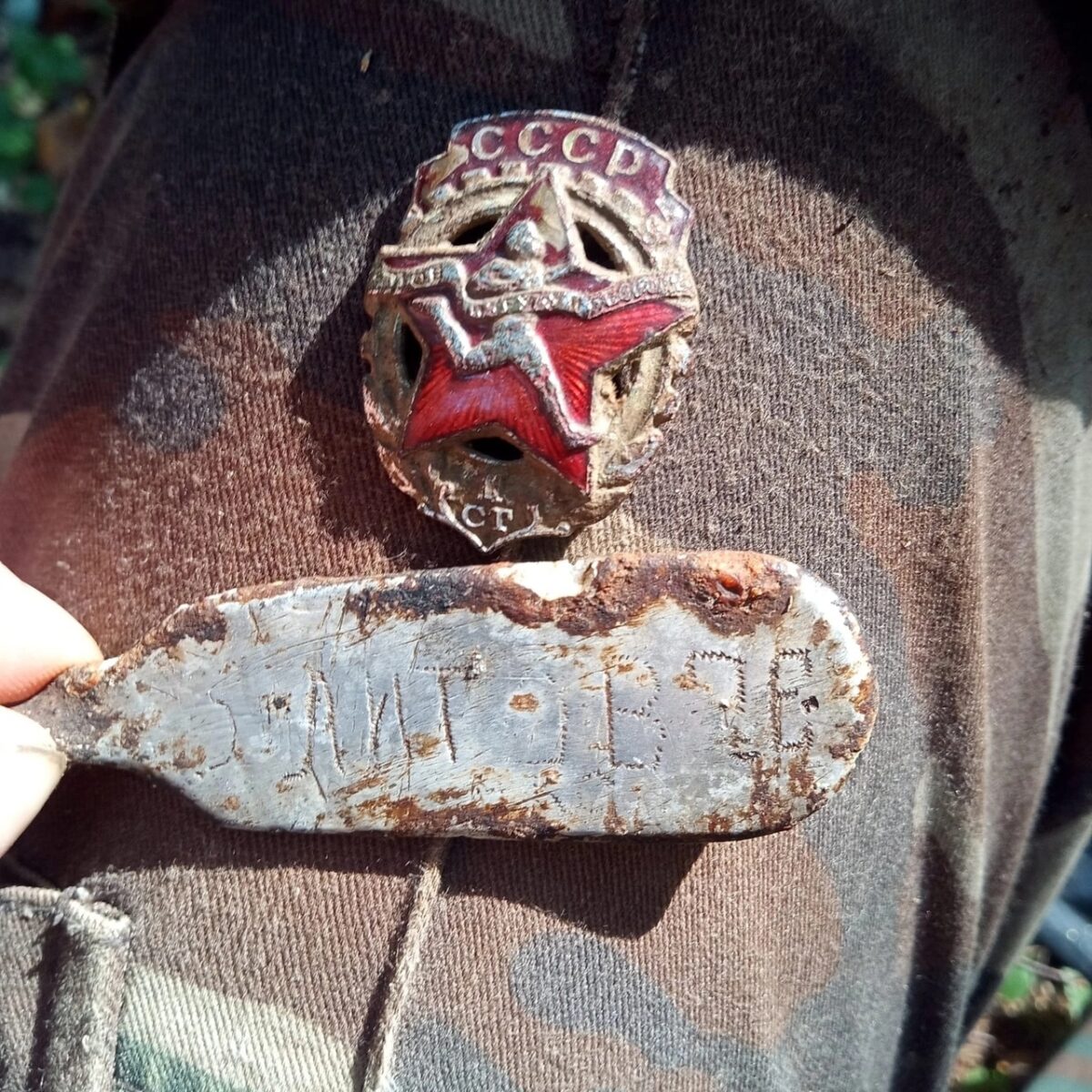 В Оленинском округе по ложке установили личность красноармейца с Алтая В Оленинском округе по ложке установили личность красноармейца с Алтая