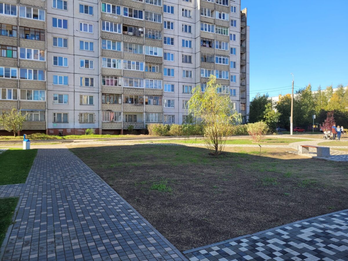 Небольшой дендропарк обустроили в Заволжском районе Твери