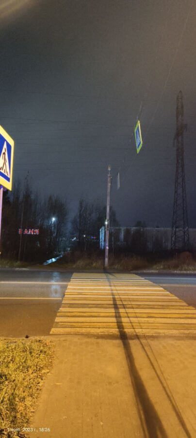 Начинающий водитель сбил пешехода на переходе в Твери