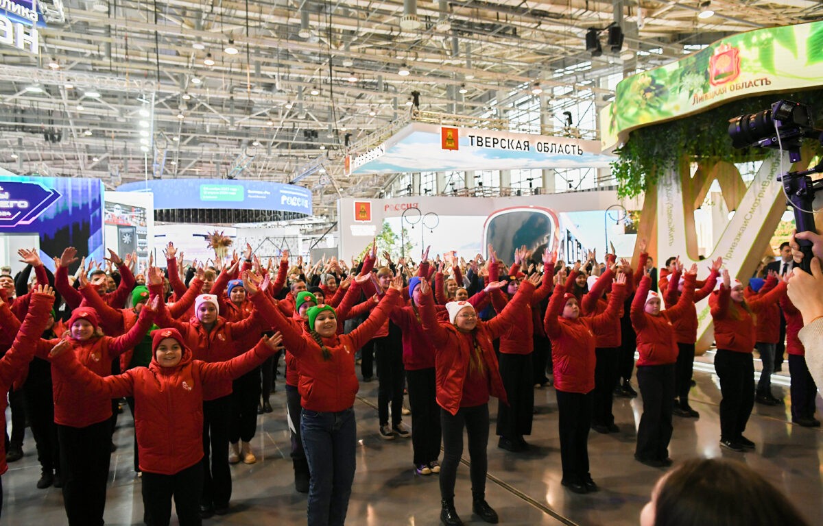 Стенд Тверской области пользуется популярностью у посетителей выставки-форума «Россия»