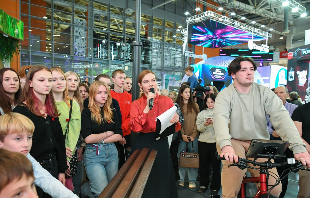 Стенд Тверской области пользуется популярностью у посетителей выставки-форума «Россия»