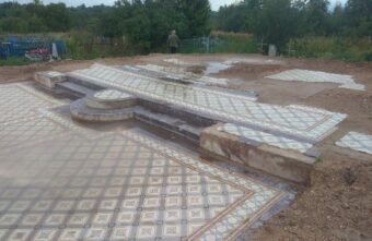 В Тверской области опубликовали фотографии пола церкви, построенной дедом Мусоргского