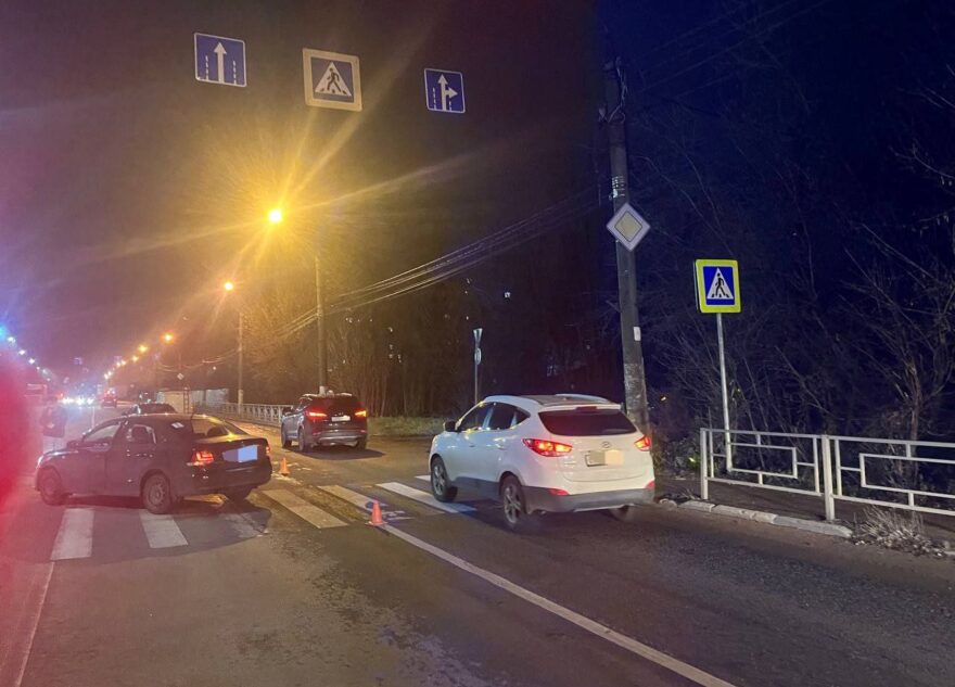 В Твери молодой водитель сбил пешехода