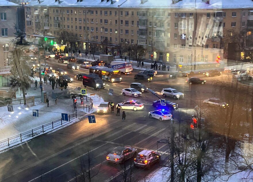 В Твери перекрыли Тверецкий мост в створе улицы Горького