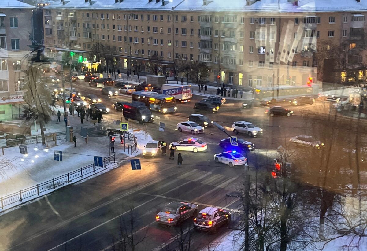 В Твери перекрыли Тверецкий мост в створе улицы Горького | ТОП Тверь новости