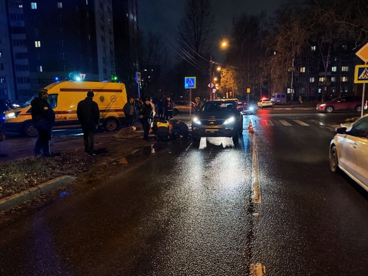 Водитель Kia сбил девушку на зебре в Твери | ТОП Тверь новости