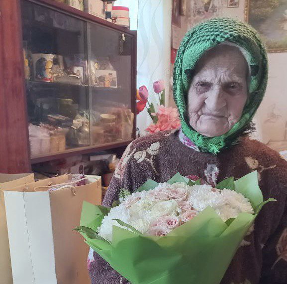 100-летний юбилей отмечает труженица тыла Антонина Козлова