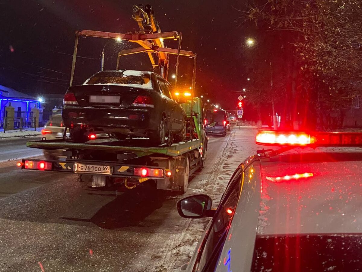 8 пьяных водителей поймали в Твери за три дня