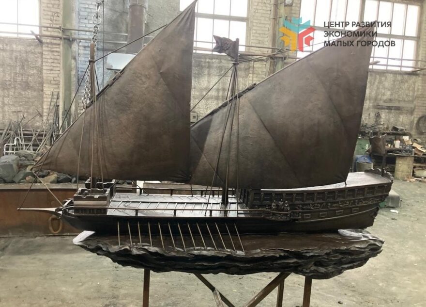 В городскому саду Твери появится галера Екатерины