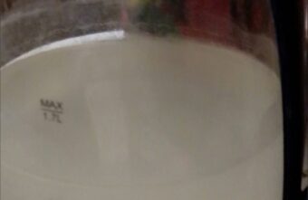 Жители села в Тверской области пьют мутную белую воду