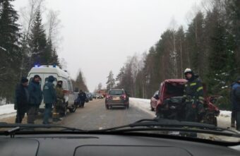 В страшной аварии в Тверской области пострадали три человека В страшной аварии в Тверской области пострадали три человека