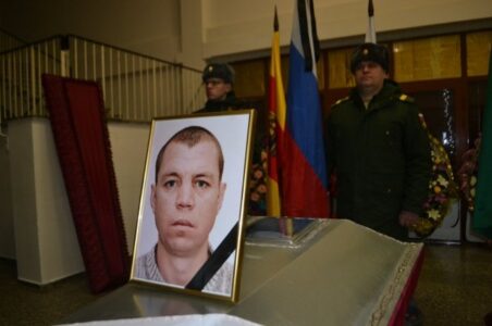 В Тверской области простились с Петром Лебедевым, погибшим на СВО