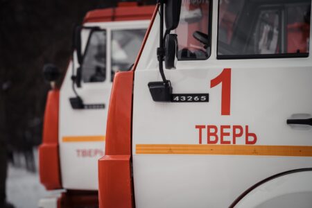 Утром в Твери загорелась сауна Утром в Твери загорелась сауна