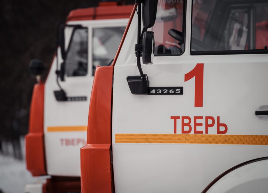 Утром в Твери загорелась сауна