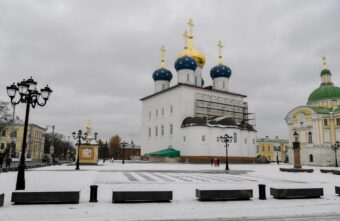 В Твери торжественно откроют памятник Михаилу Тверскому и святителю Симеону В Твери торжественно откроют памятник Михаилу Тверскому и святителю Симеону