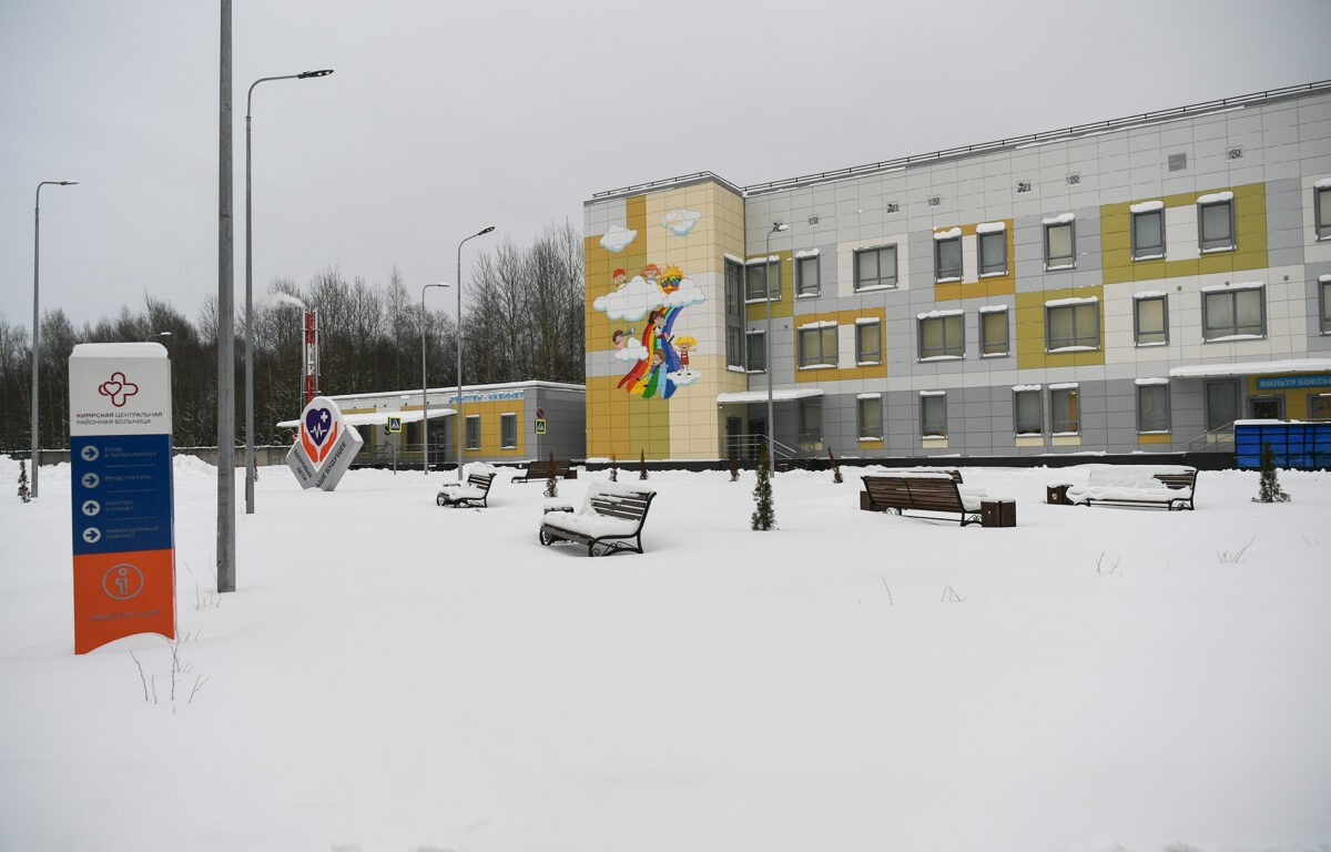 Игорь Руденя в Кимрах проинспектировал готовность к открытию двух новых детских поликлиник