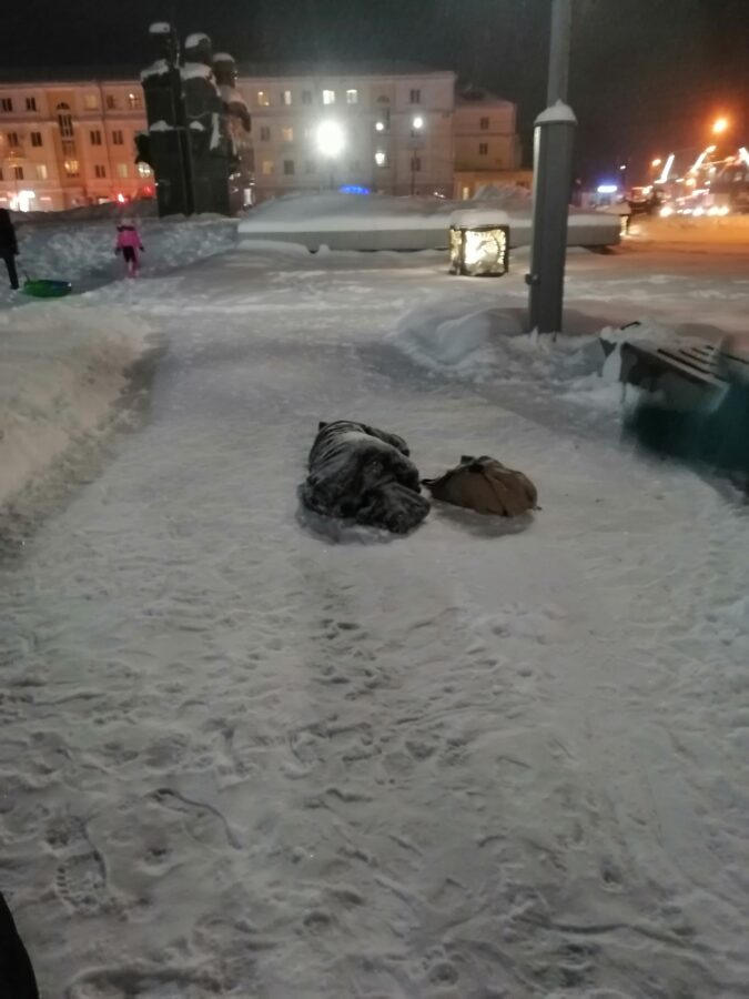 Человеку в Тверской области не дали замёрзнуть насмерть на улице