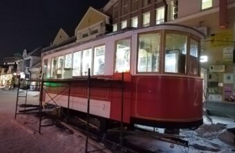 Центр для туристов в виде трамвая готовят к открытию в Твери