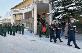 В Тверской области простились с погибшим в зоне СВО Артёмом Малашиным