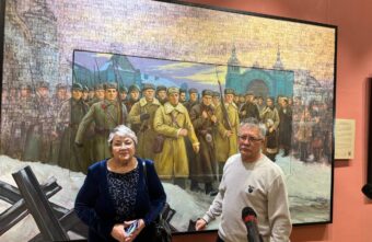 Житель Тверской области стал героем картины в столичном музее Житель Тверской области стал героем картины в столичном музее