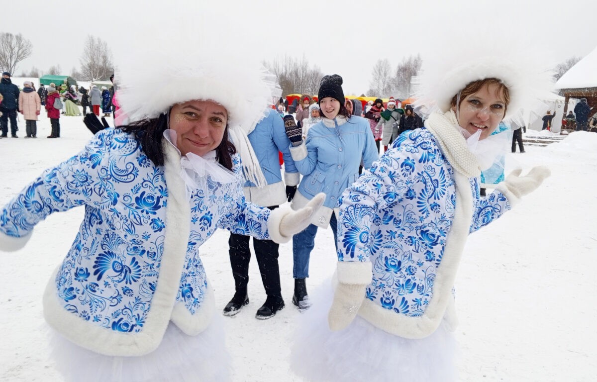 В Тверской области прошёл парад Дедов Морозов