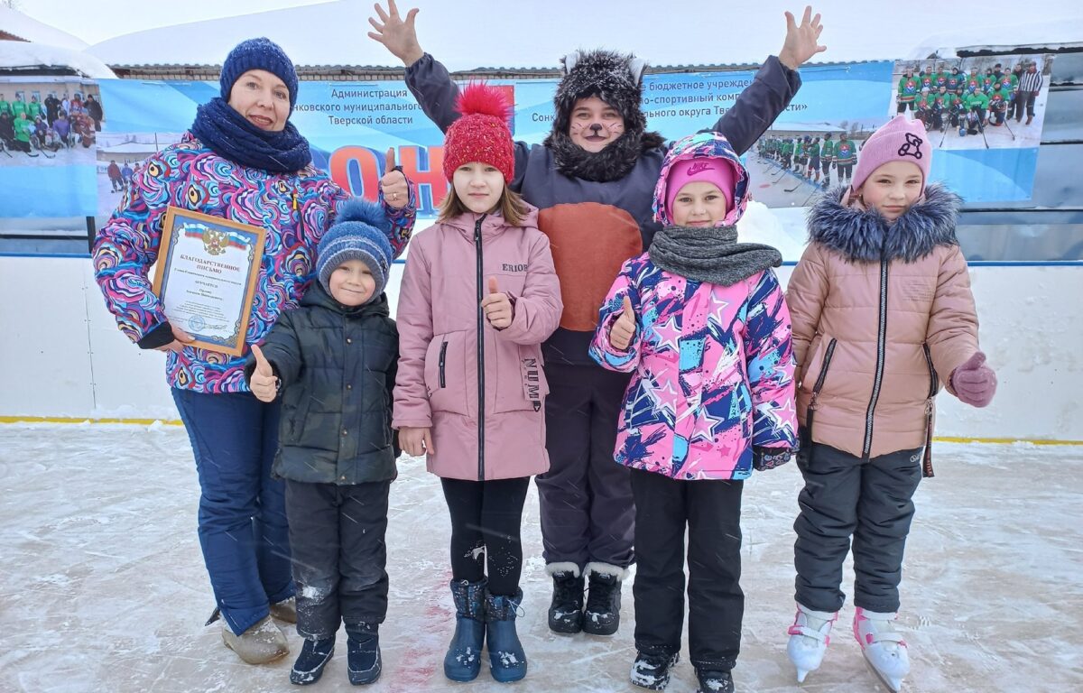 В поселке Сонково Тверской области открыли новый ледовый корт | ТОП Тверь  новости