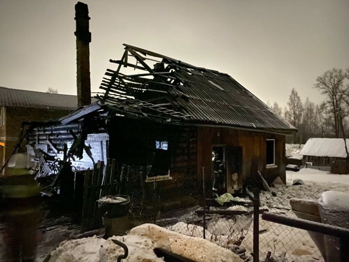 В Тверской области в сгоревшем доме нашли тело мужчины | ТОП Тверь новости