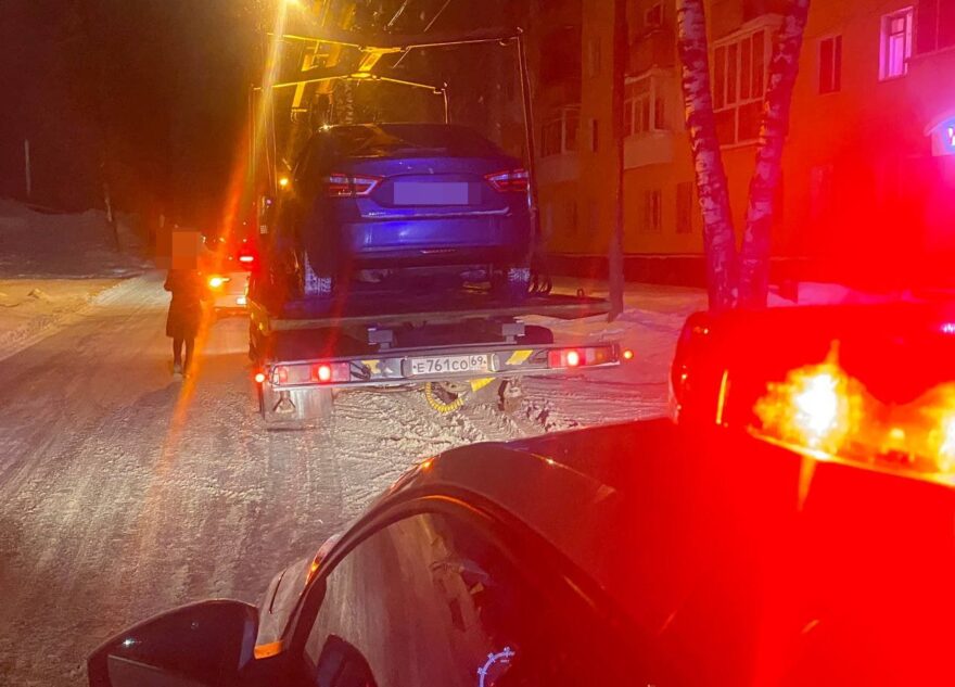 За три дня в Твери поймали 8 пьяных водителей