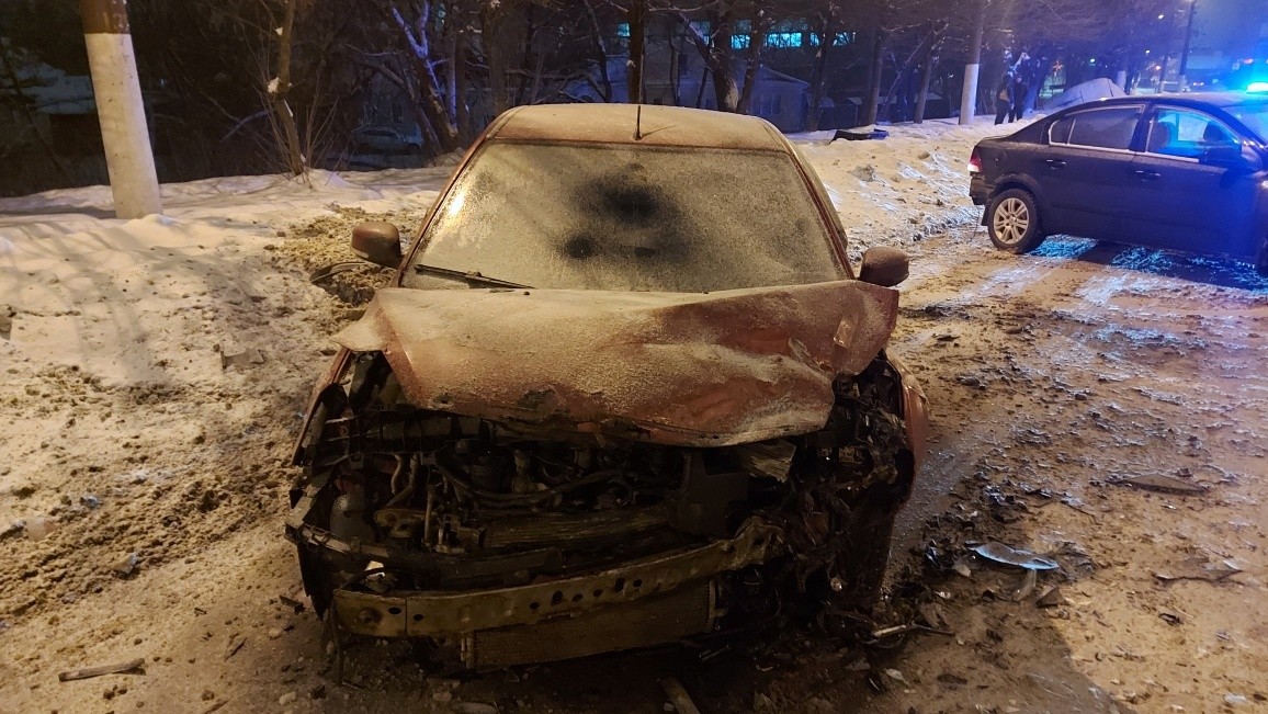 Ушёл в занос: молодой водитель спровоцировал ДТП на "встречке" в Твери