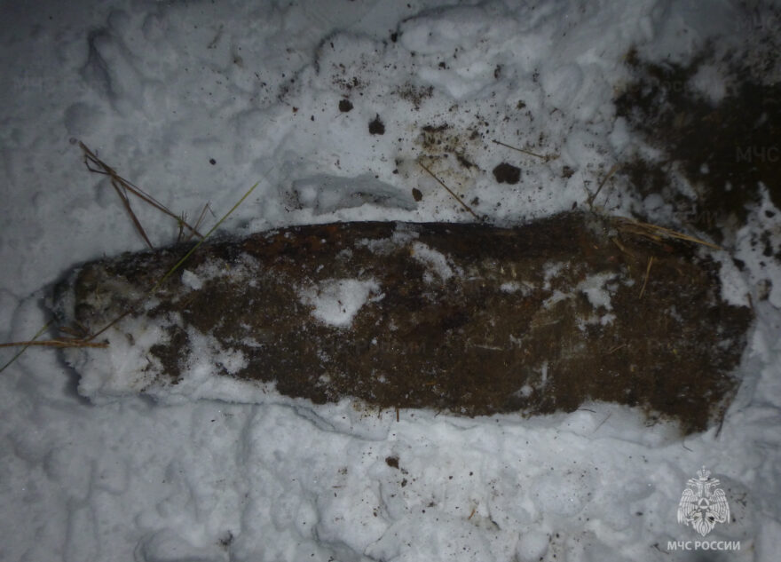 Артиллерийский снаряд времён войны обезвредили под Тверью