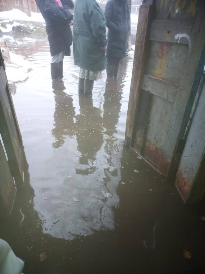 Жилой дом в Твери залило кипятком