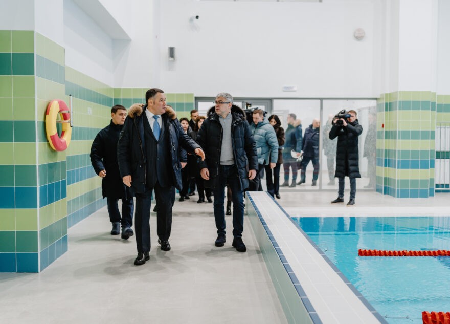 Игорь Руденя проинспектировал завершение строительства социальных объектов Твери