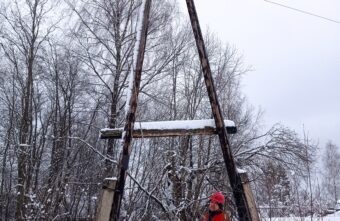 После снегопада в шести районах Тверской области восстановлено энергоснабжение