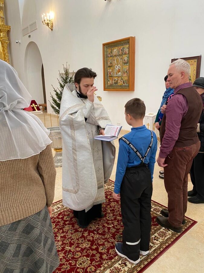 В Спасо-Преображенском кафедральном соборе Твери совершено первое таинство крещения
