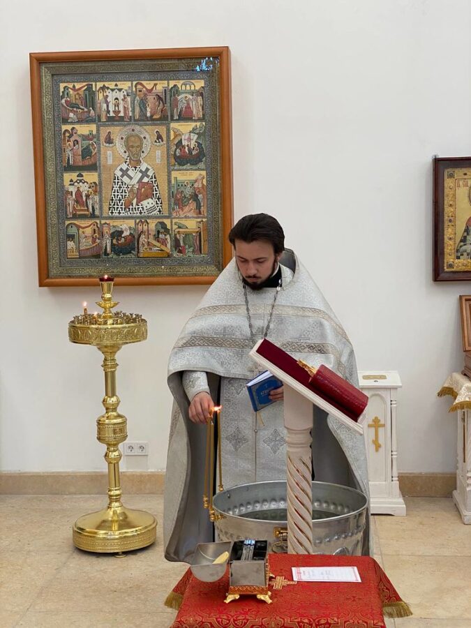 В Спасо-Преображенском кафедральном соборе Твери совершено первое таинство крещения