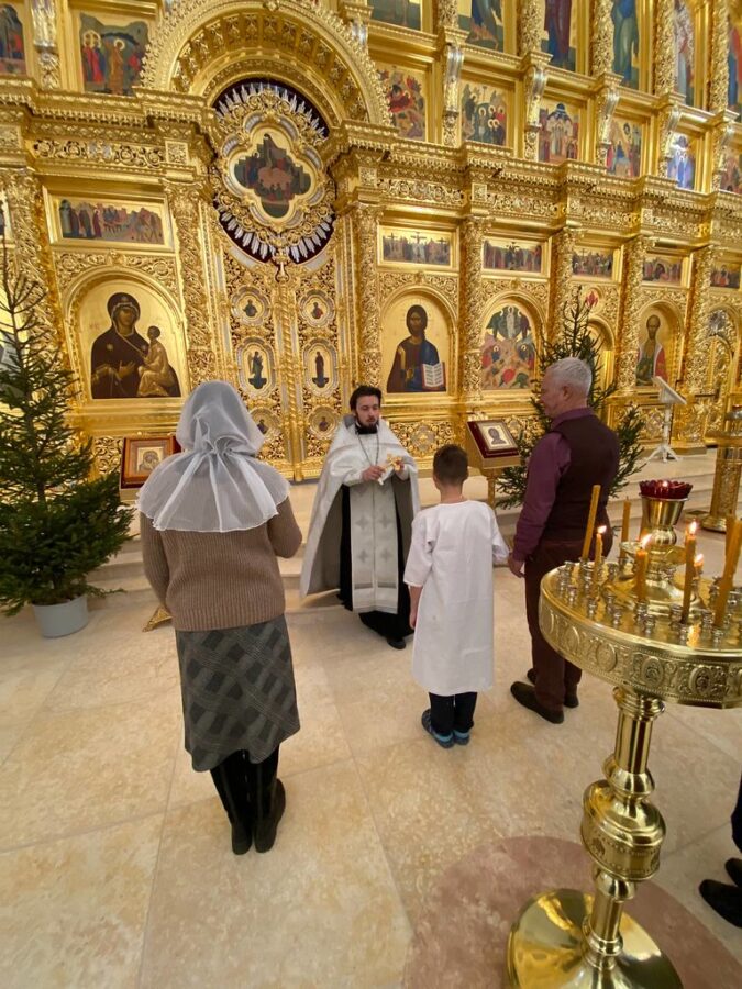 В Спасо-Преображенском кафедральном соборе Твери совершено первое таинство крещения