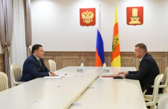 Игорь Руденя обсудил с Александром Брижем подготовку к празднованию 950-летия первого летописного упоминания Торопца Игорь Руденя обсудил с Александром Брижем подготовку к празднованию 950-летия первого летописного упоминания Торопца