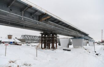 Губернатор Игорь Руденя проинспектировал строительство Западного моста в Твери Губернатор Игорь Руденя проинспектировал строительство Западного моста в Твери