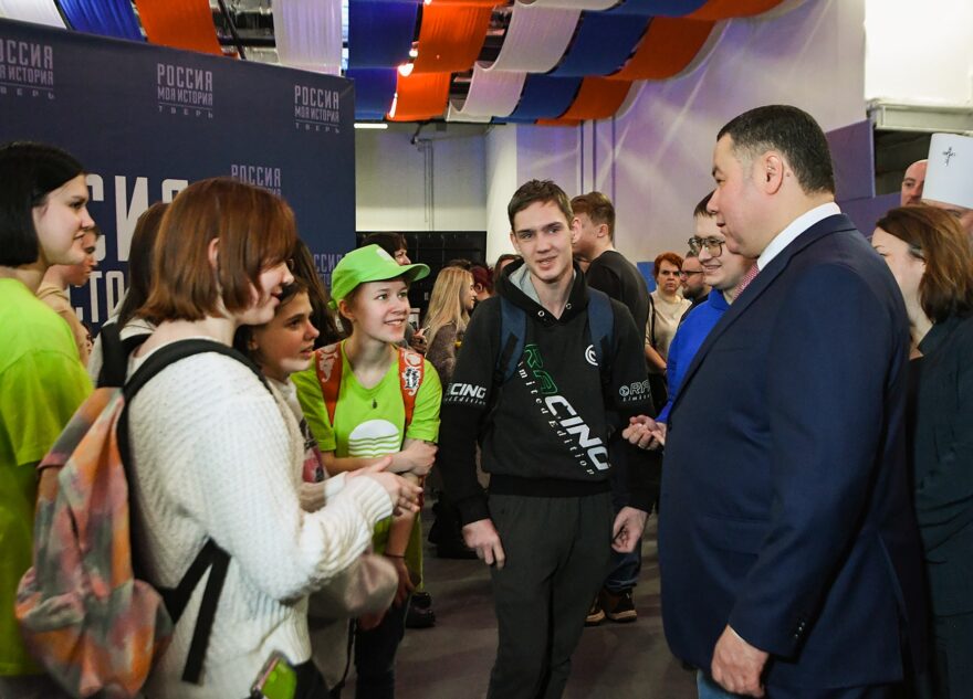 Игорь Руденя: «Молодежь – это большая созидательная сила Верхневолжья»