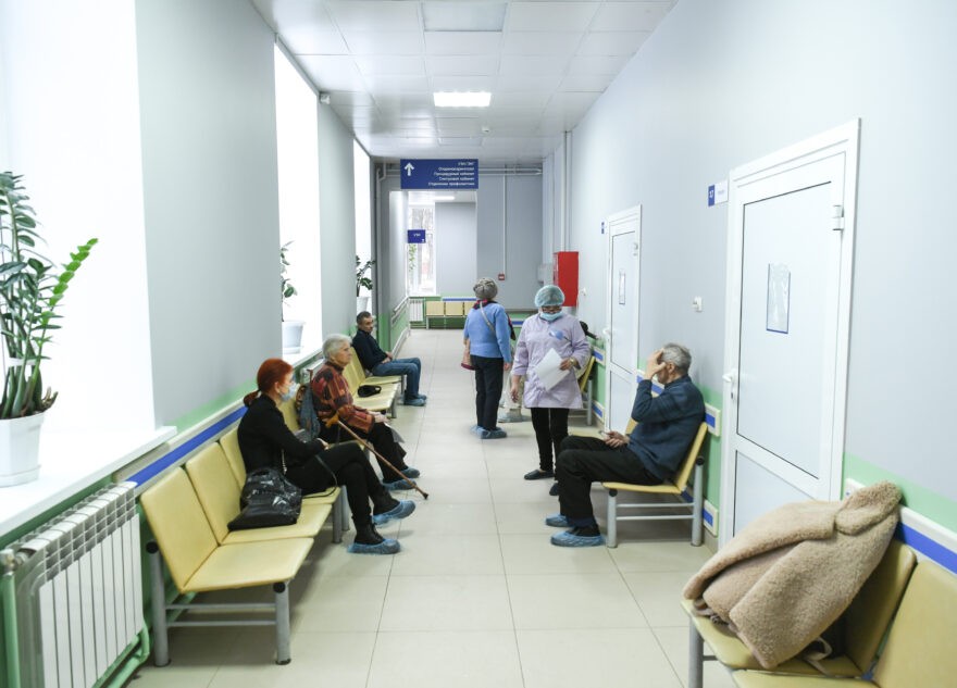 Игорь Руденя посетил обновленную по нацпроекту «Здравоохранение» поликлинику горбольницы №7 Твери