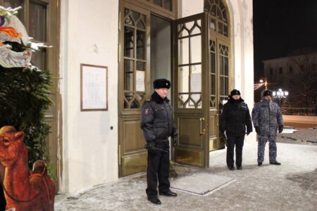 Полицейские Тверской области обеспечили охрану общественного порядка на Рождество