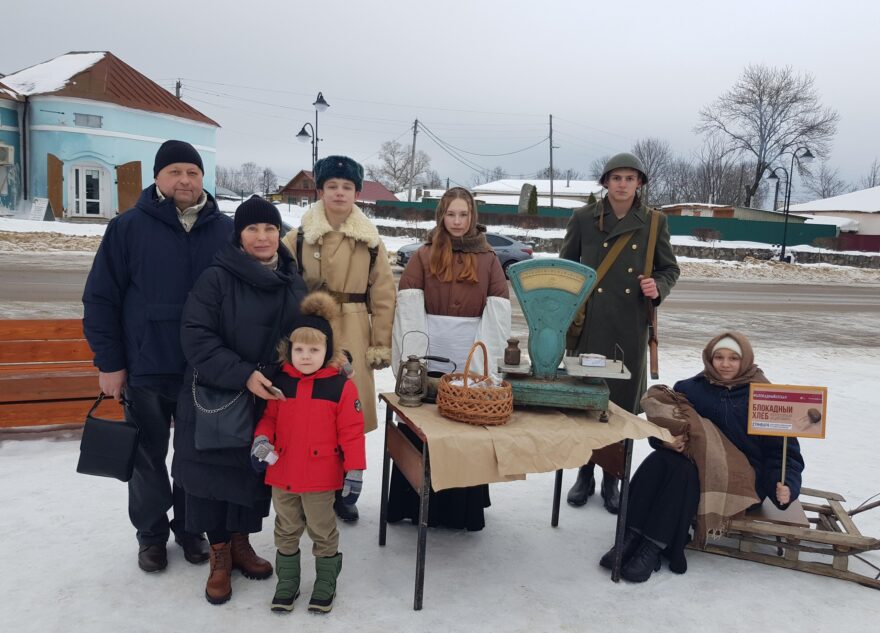 В Торопецком округе провели акции в память о снятии блокады Ленинграда